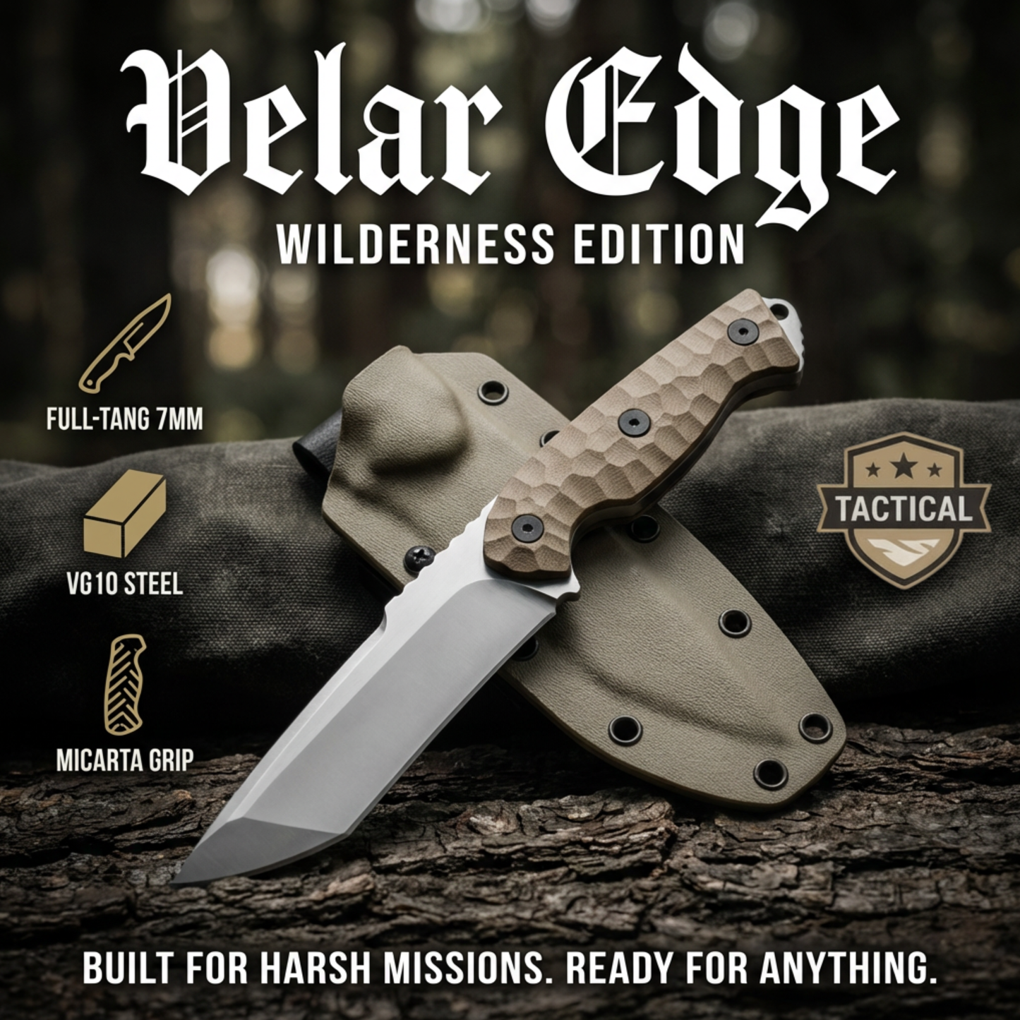 Ridge Edge Knife